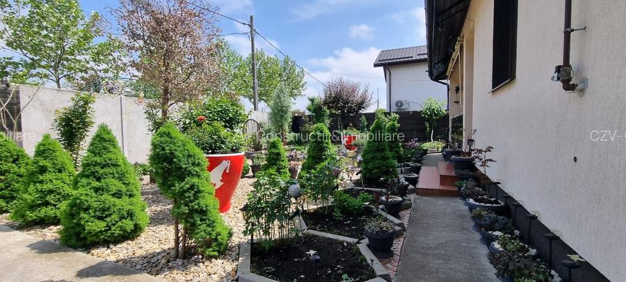 Parter cu structură pentru etaj, curte amenajată și organizare impeca - 50