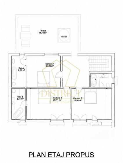 Vilă unică cu 5 camere in stil Toscan | zona Olimpia-Stadion - 12