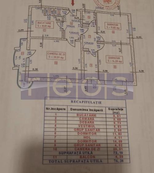 VANZARE 3 CAMERE DECOMANDAT- MALL VITAN - 8