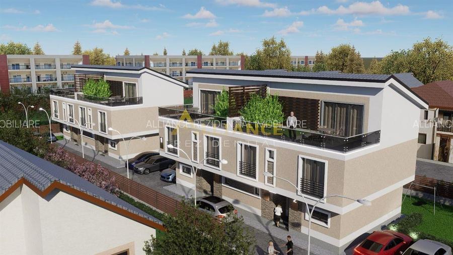 Casa Tip Duplex P+1+M cu 5 camere - 4 bai, 180 MPU, Teren - 190 MP - Comision 0% - 3