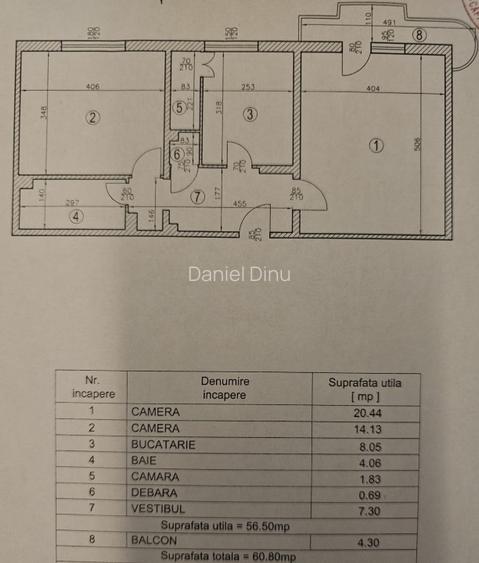 Vitan Mall | 2 Camere | Etaj 1 | Balcon | Decomandat - 16