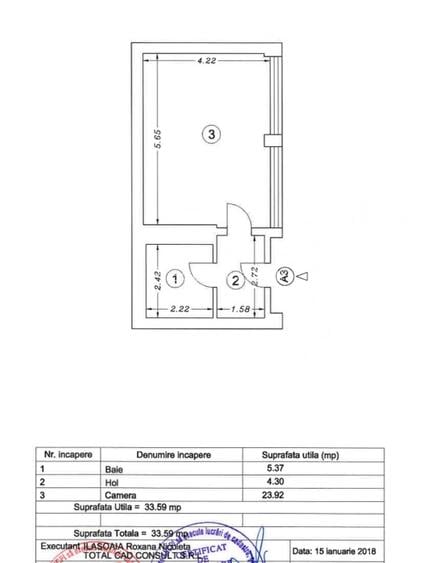 Garsonieră mobilată și utilată  - 16