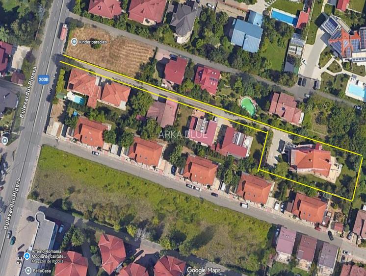 Vila in Pipera, 1500 mp teren - cel mai bun pret al zonei, vila la pret de teren - 26