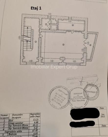 Zona Tudor Vladimirescu P+3E 320 mp ideal clinica afterschool birou etc - 2