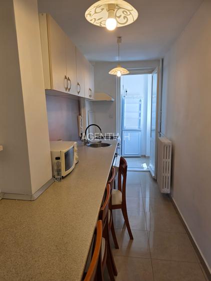 3 camere Piata Amzei etajul 3/7 mobilat utilat balcon - 9