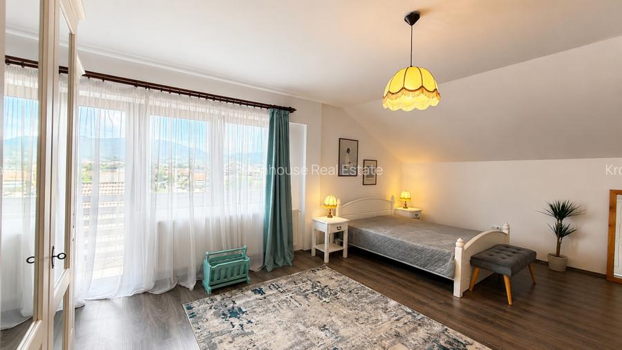 Apartament 3 camere pe doua niveluri | terasa | parcare | zona de case Tractorul - 17