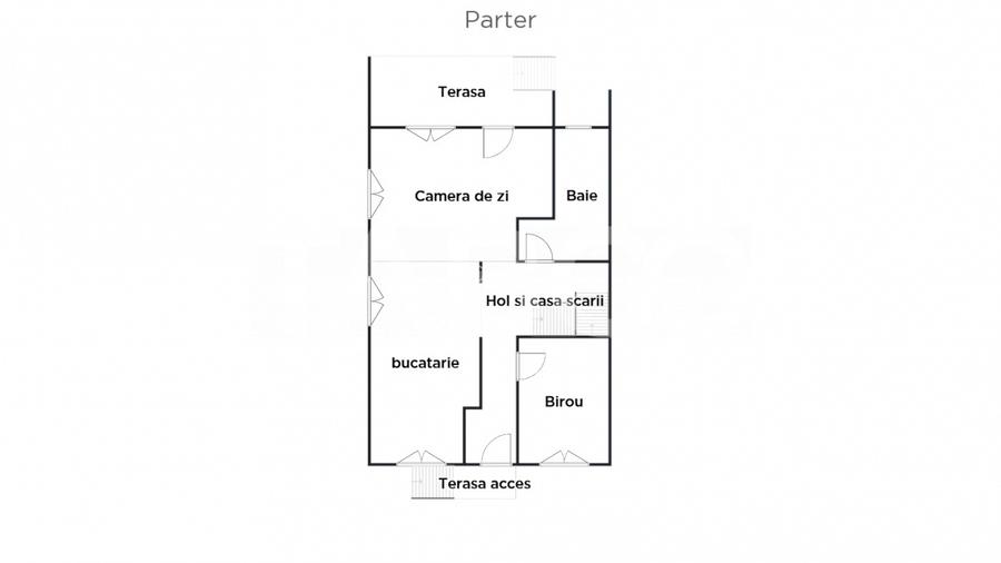 Casa intabulata 5 camere 3 bai - pivnita - terasa - COMISION 0 - 1