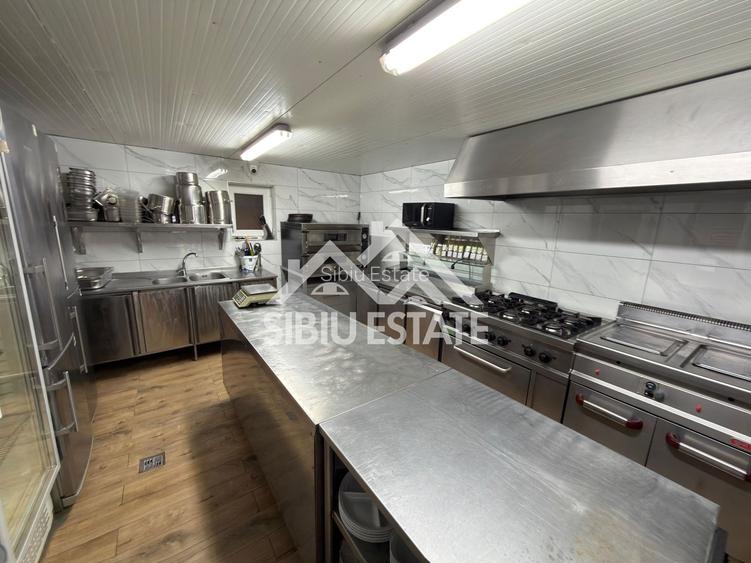 Spatiu restaurant- fast food echipat profesional Horeca Central Sibiu - 3