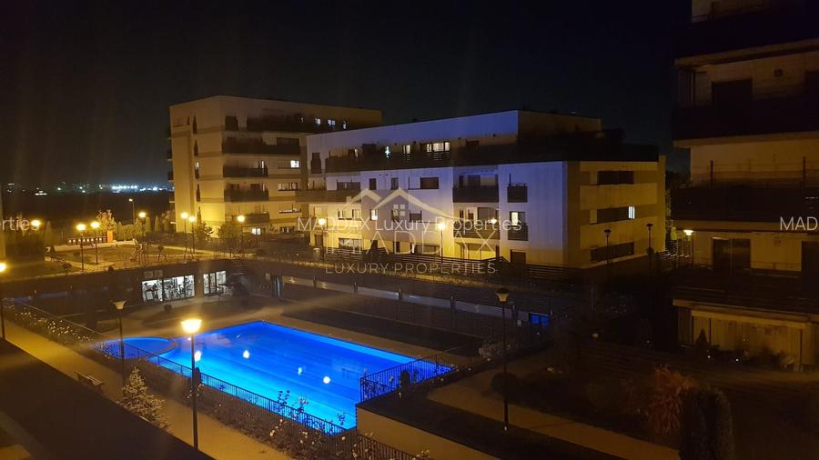 3 Camere | 77 mp Utili | Boxă Inclusă | Piscină & Fitness | Lângă Pădurea Băneas - 4