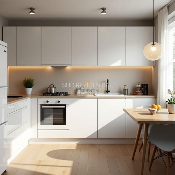 Apartament cu scara interioara - 4 camere, finisat modern, Metalurgiei - 2