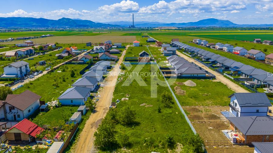 Comision 0% | Teren Intravilan 550 mp+ cota drum de acces/ Tărlungeni -BV - 8