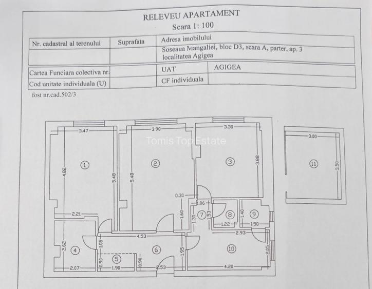 Apartament cu 3 camere in Agigea + Boxa- Șoseaua principală - Liniște si spațiu - 6