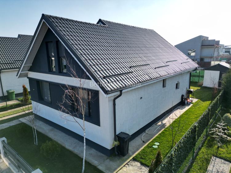 Casă de vânzare P+M individuală modernă | Comuna Berceni | 4 camere, teren 406 - 5