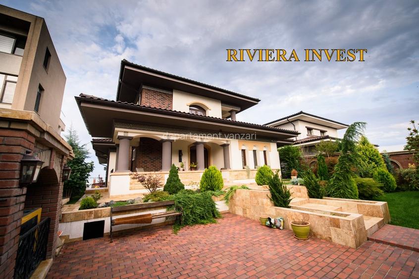 Ovidiu Sud-Vila de lux cu piscină și ponton situate pe malul lacului Siutghiol - 11