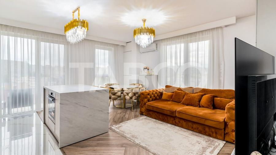 Apartament 3 camere amenajat modern calitate premium la cheie Marasti