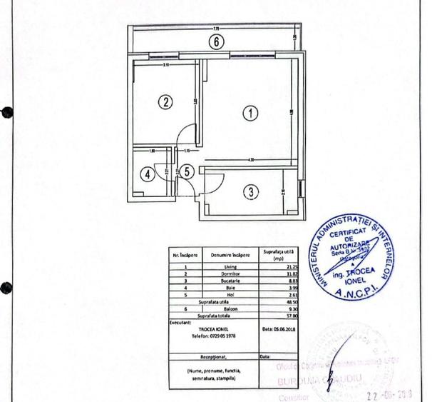 2 camere, pretabil birou firma - 2