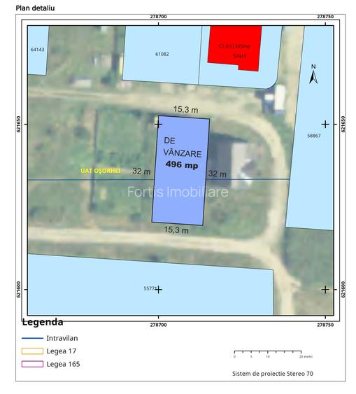 De vânzare - teren 496mp la Fughiu - 2