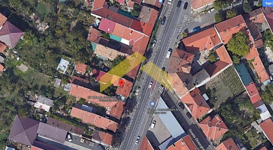 Teren de vanzare pe strada Andrei Saguna