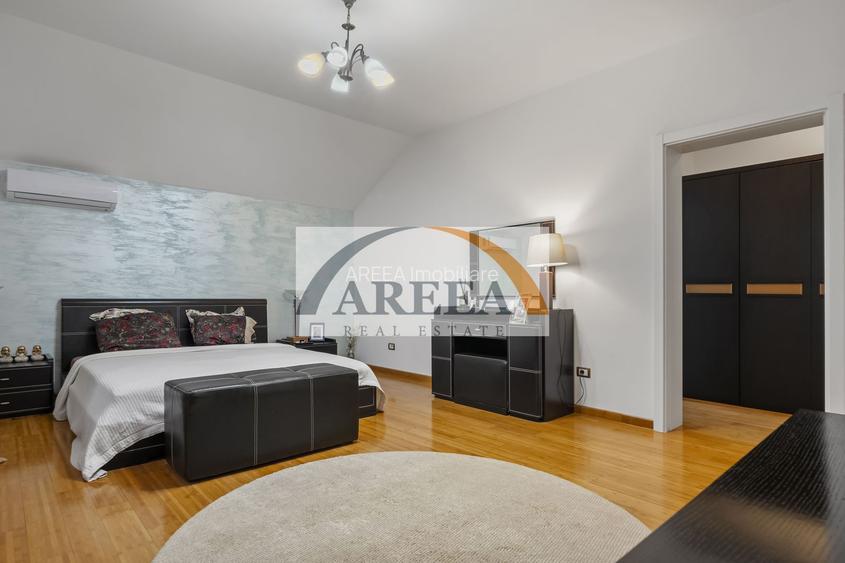 Vilă de închiriat în Pipera – Drumul Negru, ideal familie, curte mare - 18