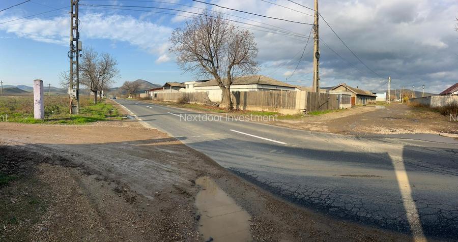 Teren 5000 mp DN22 cu clădiri 800mp + platformă betonată 2700 mp - 3