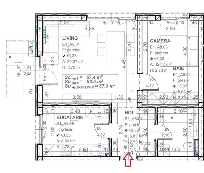 Comision 0. Lift. Balcon mare. Loc de parcare. - 8