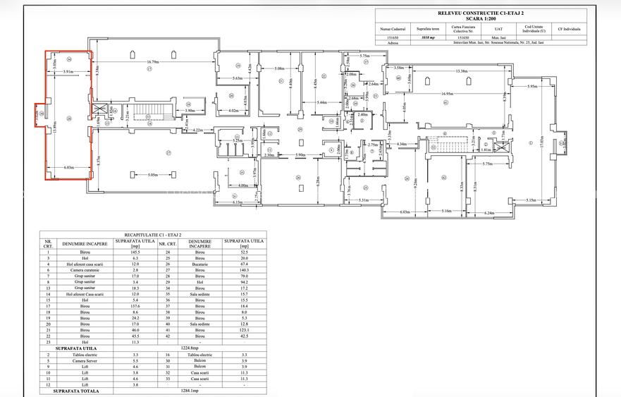 Spatii birouri de la 50mp la 117mp, semicentru, National Office Center - 13