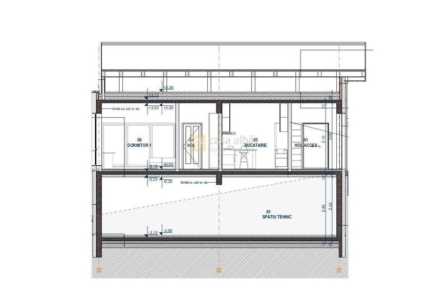 Sararie - vis-a-vis de Exclusive, teren 239mp cu autorizatie casa D+P - 2