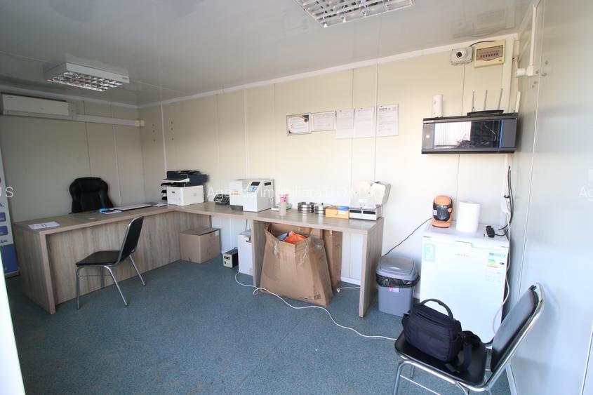 Baza de cereale in functiune , 4500 mp intravilan + 2 depozite (aprox 1000mp) - 10