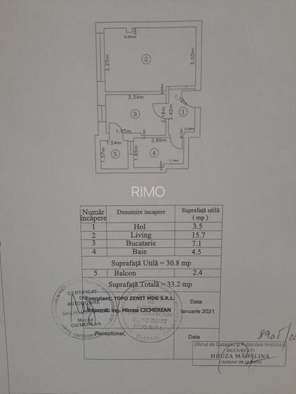 Garsonieră modernă – Drumul Ghindari | Bloc 2020 | Gata de mutare - 11