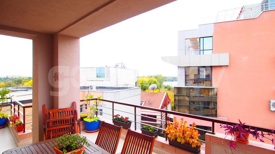Penthouse cochet cu 3 camere, 2 bai | vedere panoramica - 11