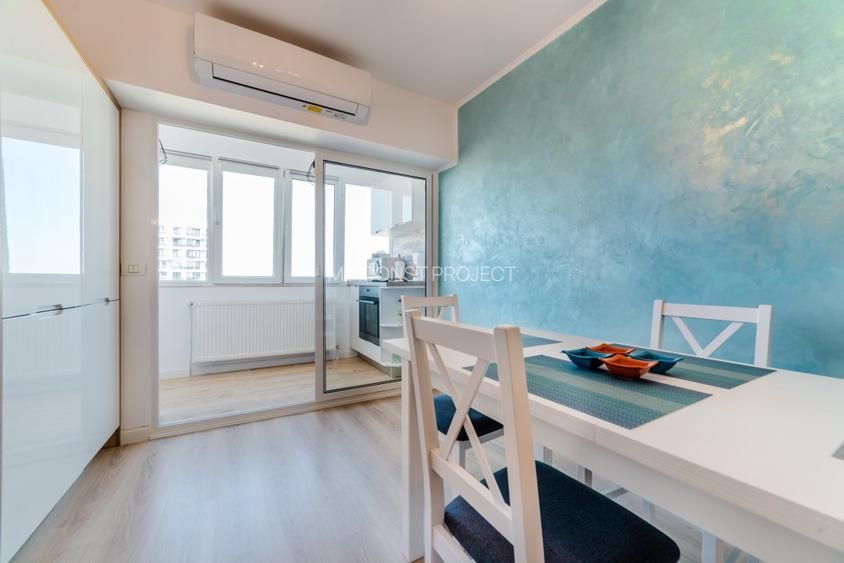 Apartament  2 camere, Faleza Nord mobilat,utilat,lux - 6