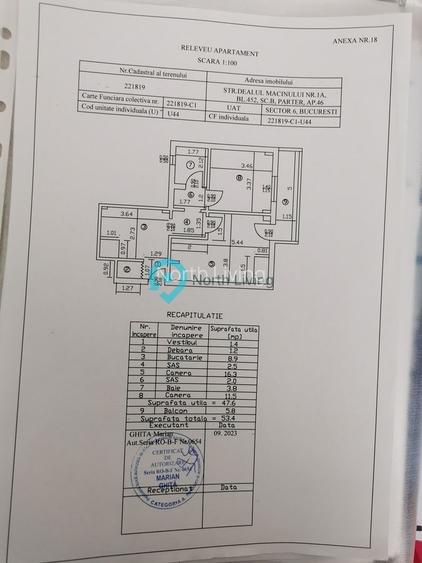 Apartament 2 camere decomandat | 2 minute de metrou Valea Ialomiței - 13