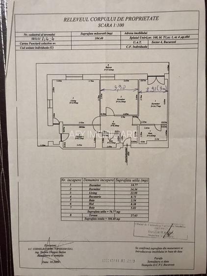 De vanzare Apartament 3 camere Asmita Garden - 20
