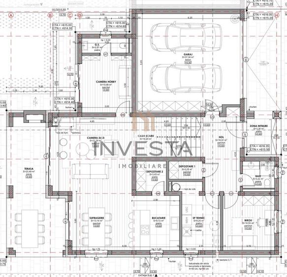 Casa individuala cu garaj dublu in Faget! 231 mp utili + 900 mp teren! - 3