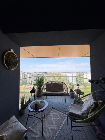 Apartament tip duplex în Parcului20,mobilat complet,Comision0 - 8