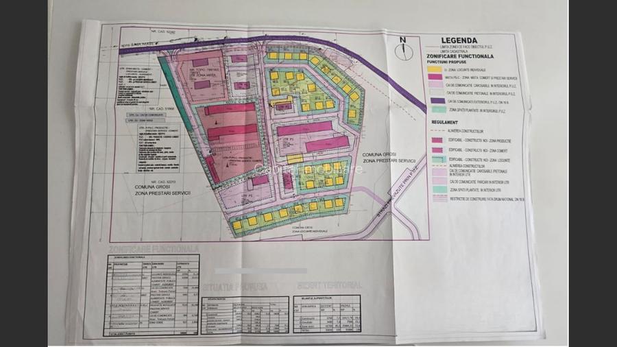 Teren de  vanzare in Grosi: 50.000 mp  - 2