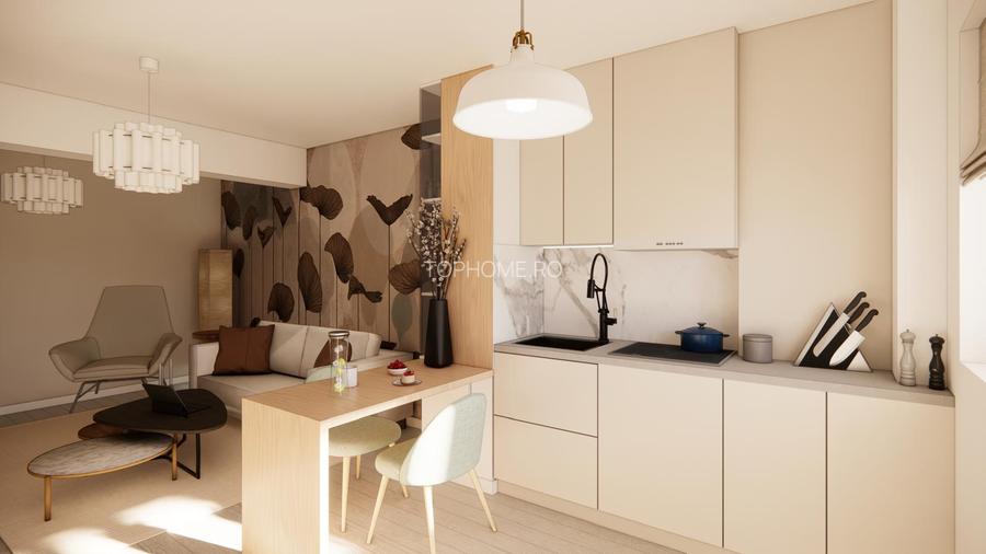 Metrou Berceni 5 min - PROMOTIE 2 camere 53 mpu Bucatarie Mobilata - 14