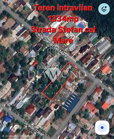 0% Comision Teren intravilan 1334mp 100e/mp Afumati Str.Stefan cel Mare - 2