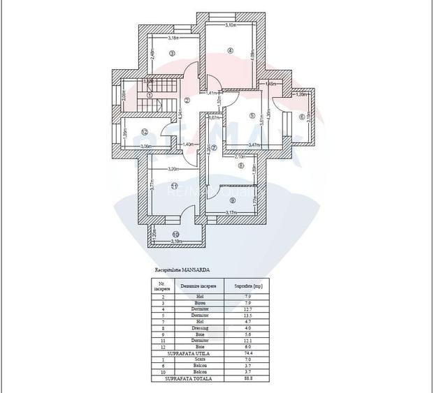 Casa moderna I 6 camere | eficienta energetic I teren 714mp Bragadiru - 17