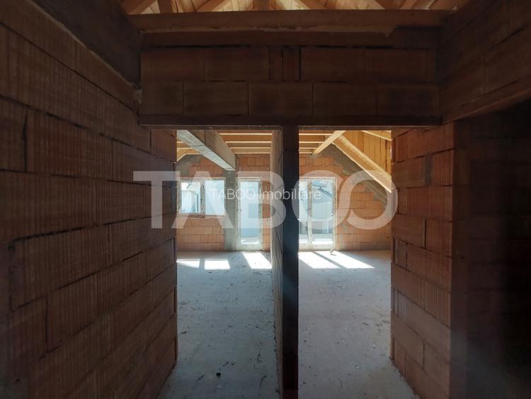 Casa de vanzare 5 camere 147 mpu si teren de 434 mp Cristian Sibiu - 8