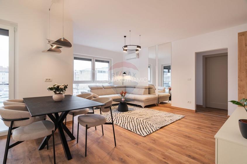 Apartament modern 3 camere, prima închiriere, loc parcare, Adora Park - 2