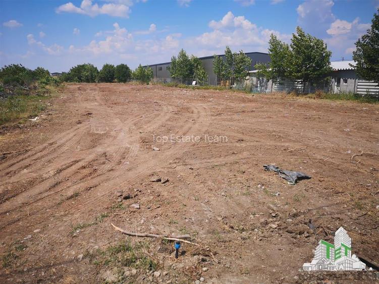 Teren 3096mp Otopeni - la asfalt, 27m deschidere - 2