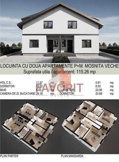 Duplex de vanzare | Zona Lidl 2 | Pozitie excelenta, la asfalt | Utilitati - 3
