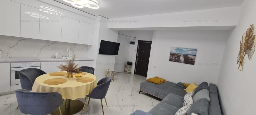 STATIUNEA  MAMAIA  -  2 CAMERE  PRIMUL  RAND  LA  MARE  MOBILAT  UTILAT  LUX