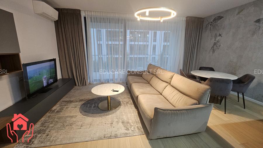 Baneasa Shopping City(THE IVY)-3 camere, 104 mp, mobilier ROVERE, terase, garaj! - 6