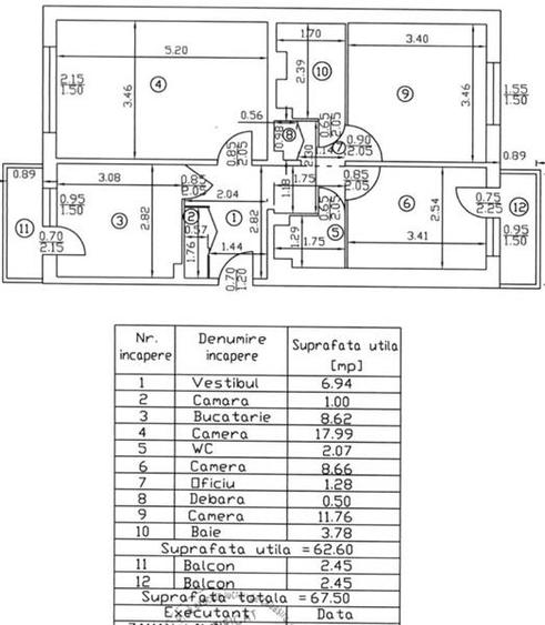 Vanzare Apartament 3 Camere Decomandat Piata Sudului-Tulnici - 6