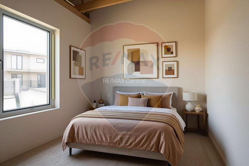 Casă cu 4 camere de vânzare, 130mp utili, teren 600mp in Harman - 11