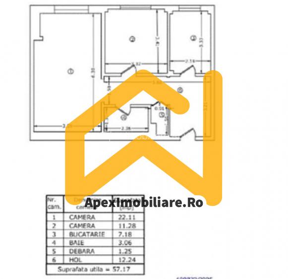 Dorobanti | Nemobilat | 2 Camere | Parter - 6