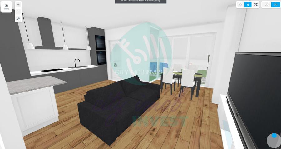 Apatament 2 camere cu gradina, Parcul Circului - 6