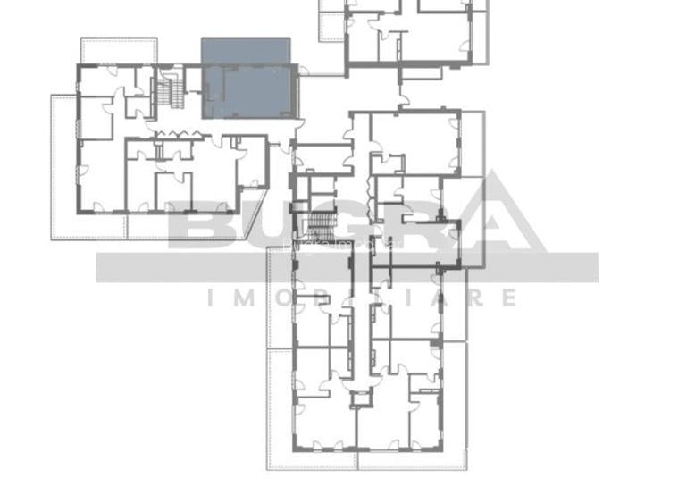 Apartament 1 camera, 39 mp, terasa gazon 23 mp, garaj, zona C. Coposu - 2